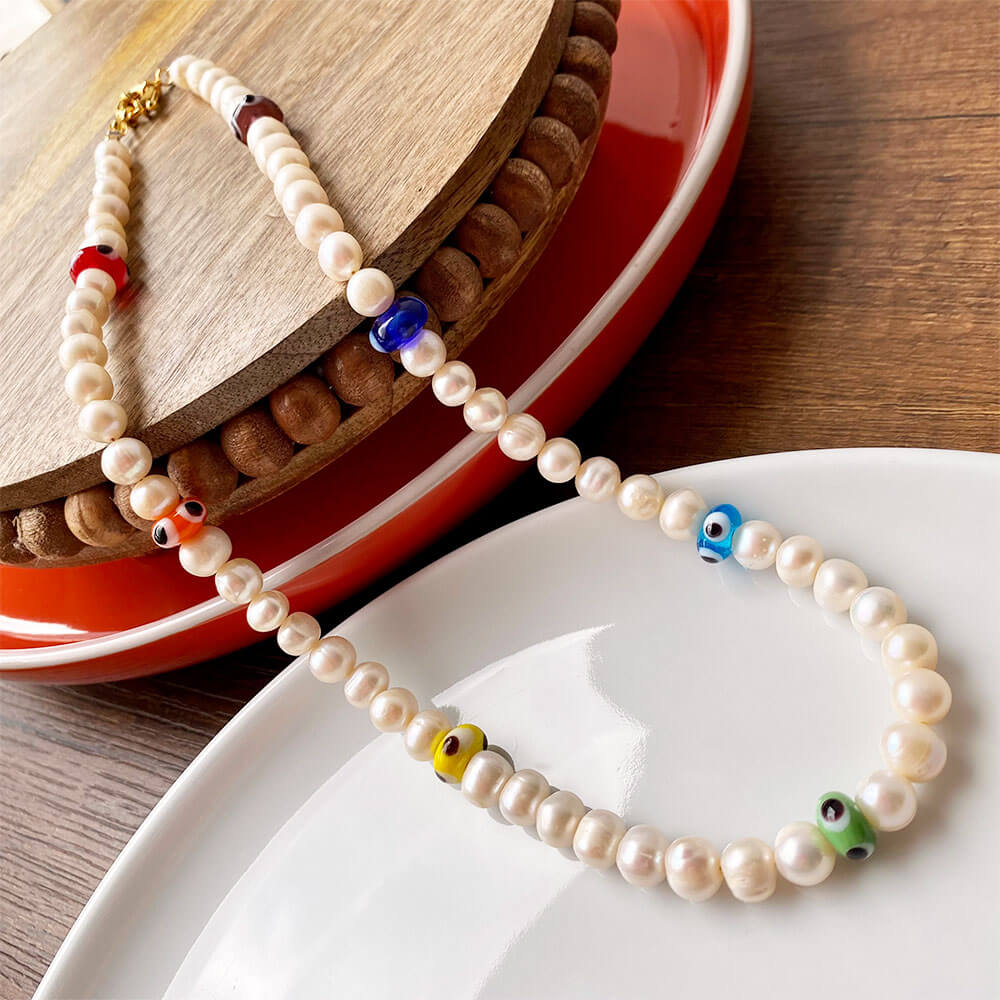 Collar Perla Color - Comprar en Occhi