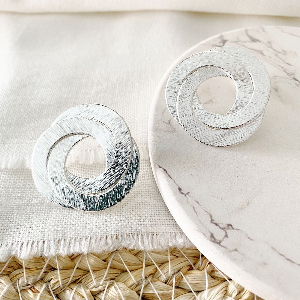 A277P TOPOS ENTRELAZADOS PLATEADOS 1