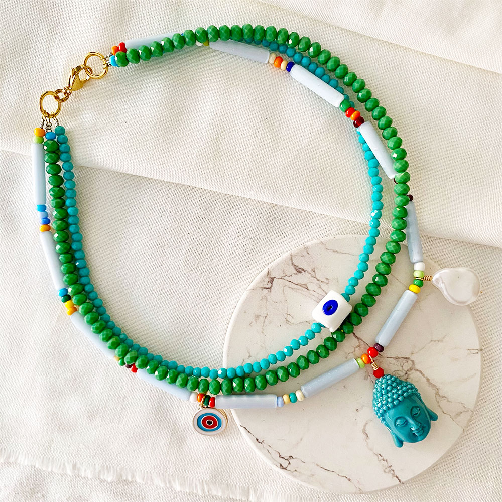 C351 COLLAR TRIPLE BUDA Y MURRINA