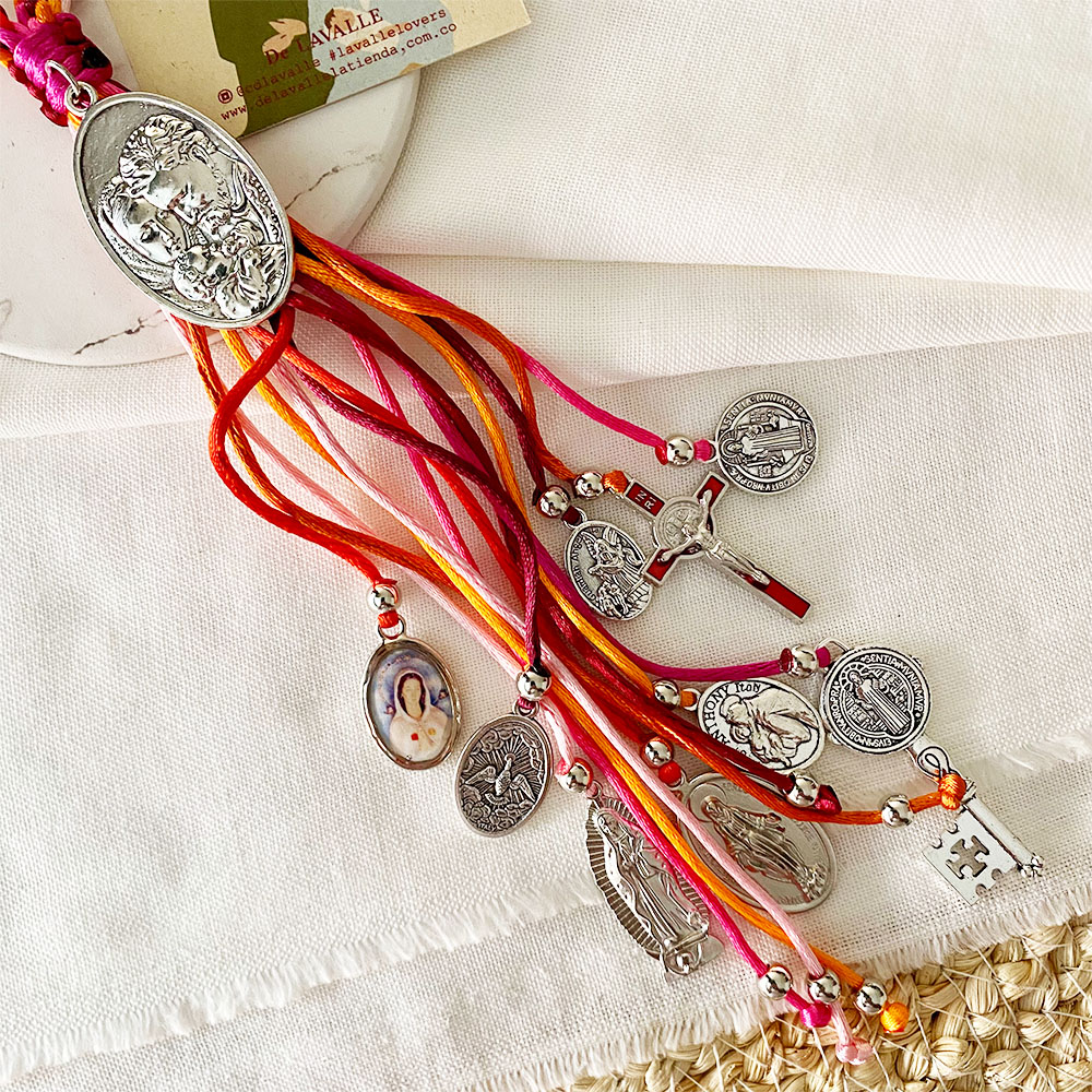 LL010 BENDICION DEL HOGAR TONOS ROJOS 1