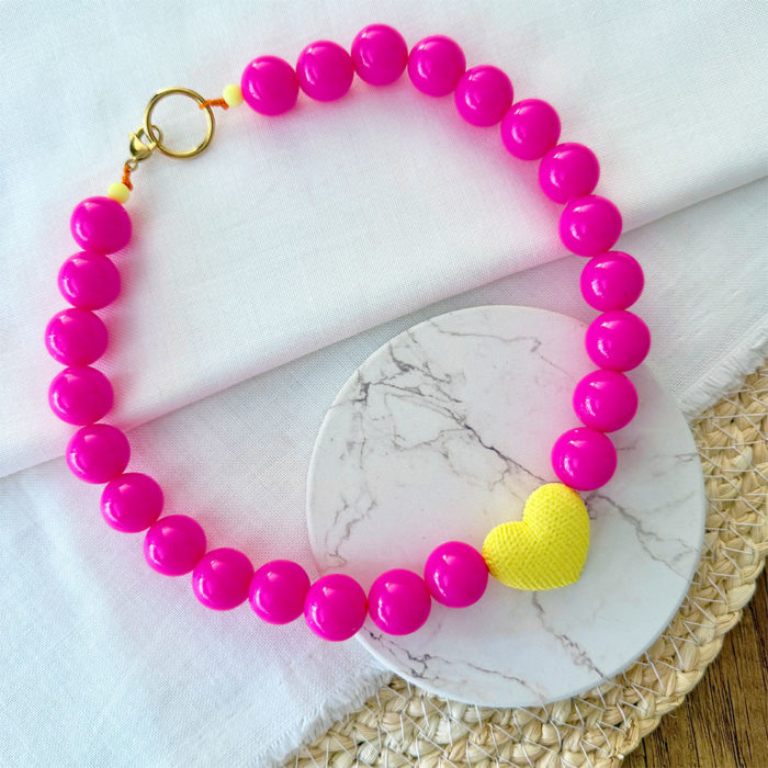 COLLAR SWEET BABY FUCSIA