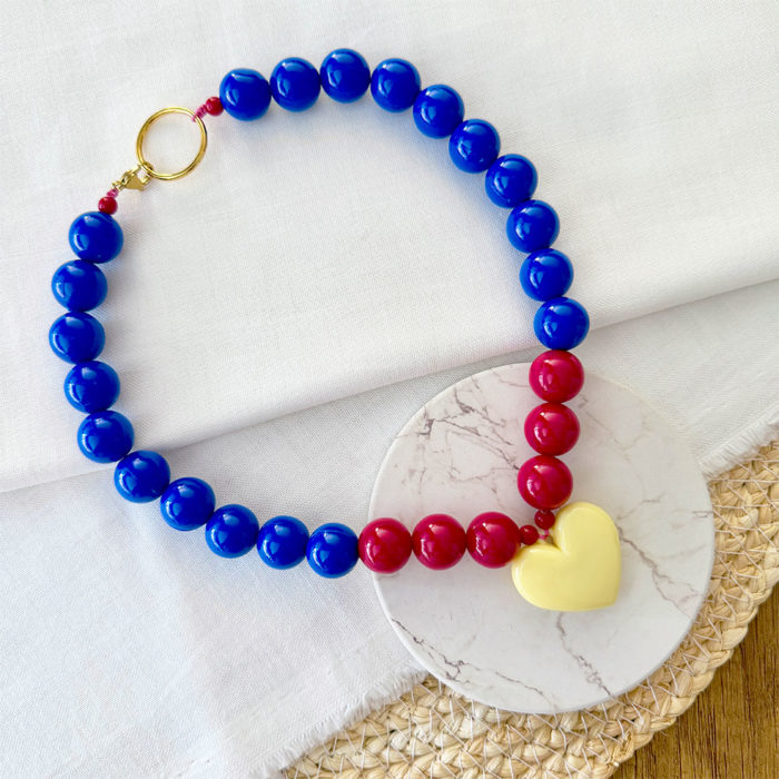 COLLAR DAI DAI AZUL